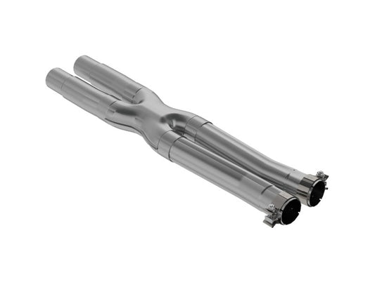 MBRP - MBRP 20 - 22 Ford Mustang GT500 T409 Stainless Steel 3in Resonator Bypass - Demon Performance