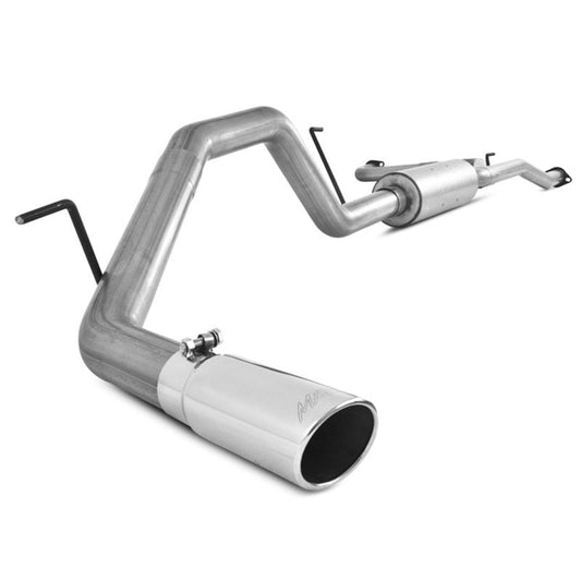 MBRP - MBRP 2007 - 2009 Nissan Titan 5.6L EC/CC Cat Back Single Side - Demon Performance