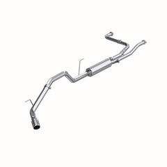 MBRP - MBRP 2007 - 2009 Nissan Titan 5.6L EC/CC Cat Back Single Side - Demon Performance
