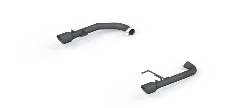 MBRP - MBRP 2015 - 2017 Ford Mustang GT 5.0 2 - 1/2in Axle Back Kit - Black Coated 4in OD Tips Included - Demon Performance