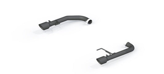 MBRP - MBRP 2015 - 2017 Ford Mustang GT 5.0 2 - 1/2in Axle Back Kit - Black Coated 4in OD Tips Included - Demon Performance