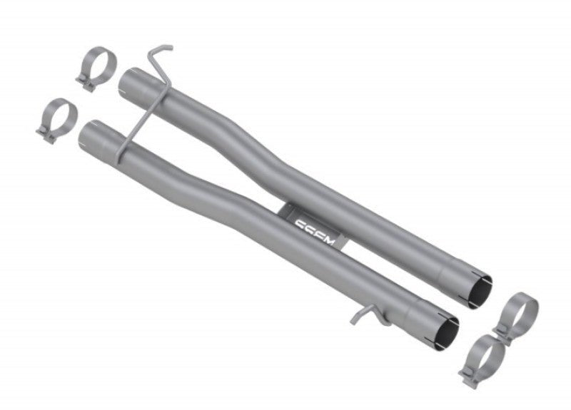 MBRP - MBRP 2021 Ram TRX 6.2 S/C 3in T304 SS Muffler Delete Pipe - Demon Performance