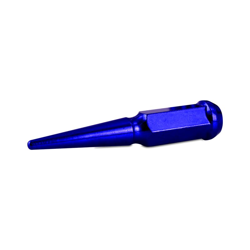 Mishimoto - Mishimoto Mishimoto Steel Spiked Lug Nuts M14 x 1.5 24pc Set Blue - Demon Performance