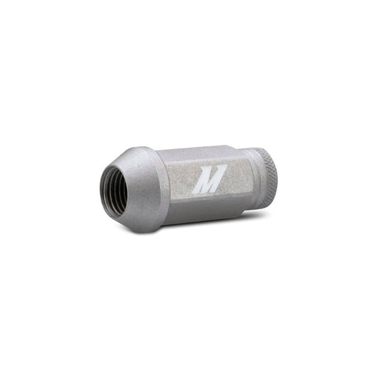 Mishimoto - Mishimoto Steel Locking Lug Nuts M14x1.5 20pc Set Silver - Demon Performance