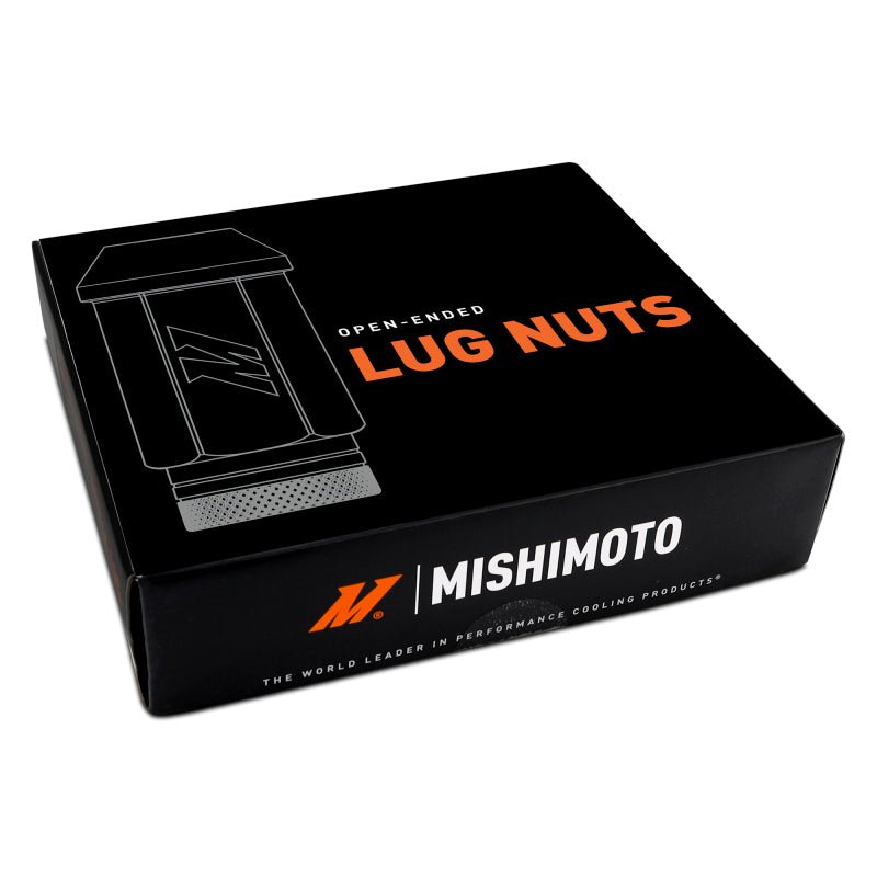 Mishimoto - Mishimoto Steel Locking Lug Nuts M14x1.5 24pc Set Black - Demon Performance