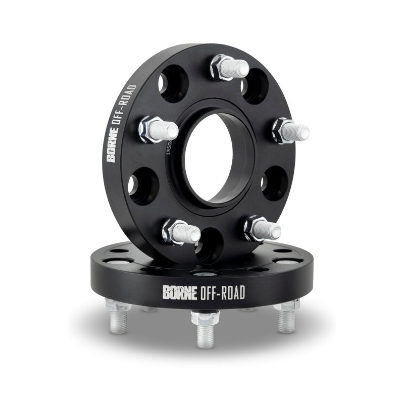 Mishimoto - Mishimoto Wheel Spacers - 5x127 - 71.6CB - 38.1 - 1/2 - Black - Demon Performance