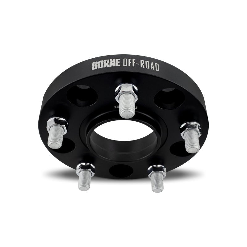 Mishimoto - Mishimoto Wheel Spacers - 5x139.7 - 77.8CB - 38 - M14 - Black - Demon Performance