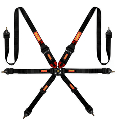 MOMO - Momo Int. Camlock 6pt Clip In Restraint-Black - Demon Performance