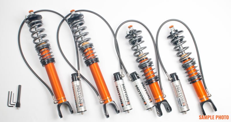 Moton - Moton 05 - 12 Porsche 911 997 AWD 2 - Way Series Coilovers w/ Springs - QDC Front / QDC Rear - Demon Performance