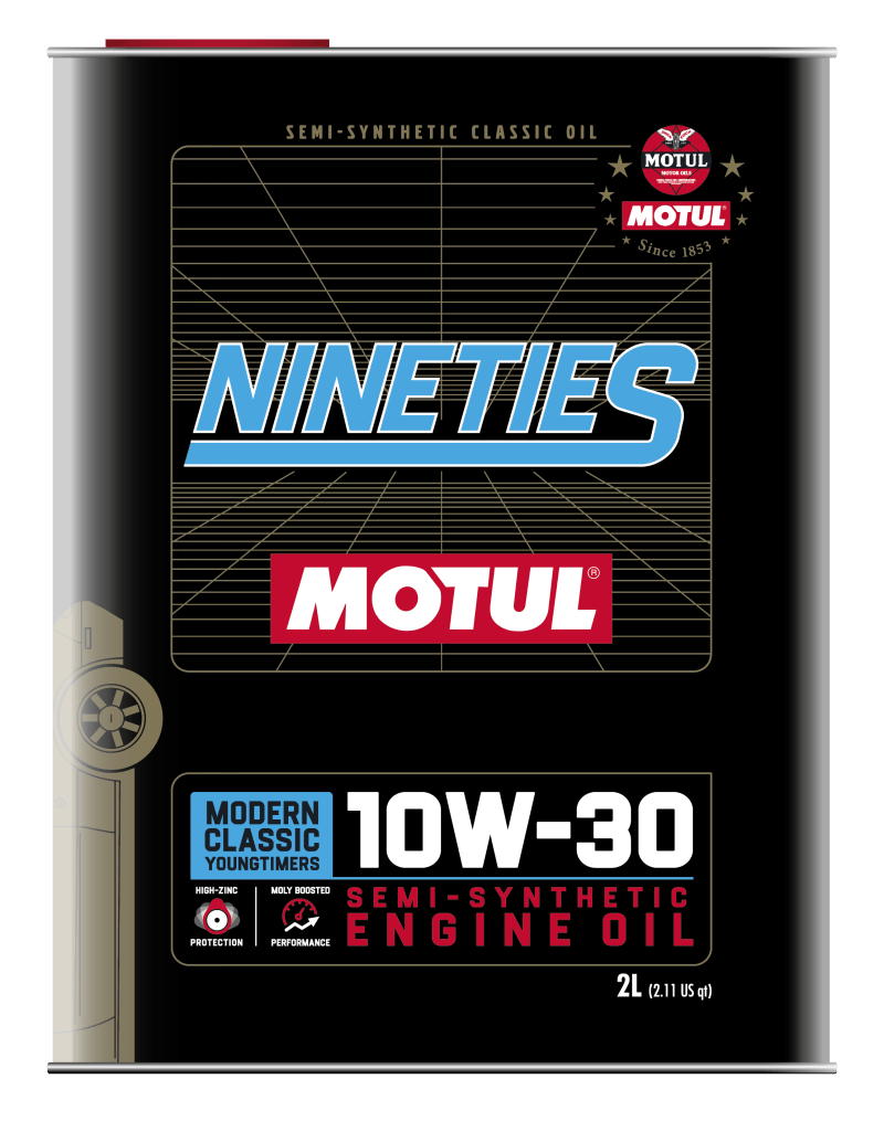Motul - Motul 10W30 Classic Nineties Oil - 10x2L - Demon Performance