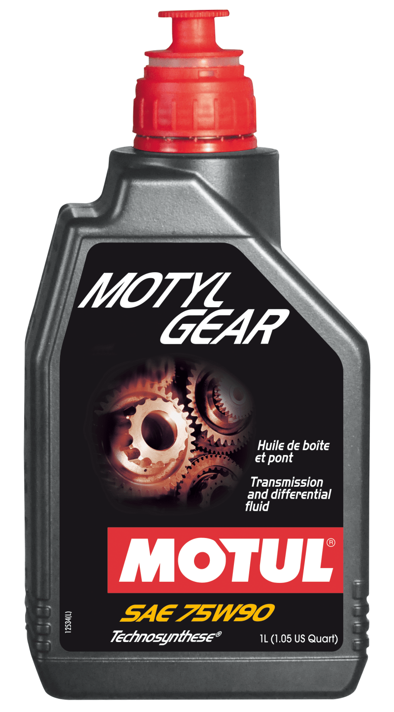 Motul - Motul 1L Transmision MOTYLGEAR 75W90 - Technosynthese - API GL-5 / MIL-L-2105D - Demon Performance