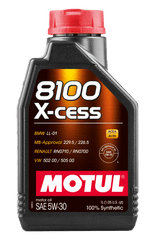 Motul - Motul Synthetic Engine Oil 8100 5W30 X - CESS 1L - Demon Performance
