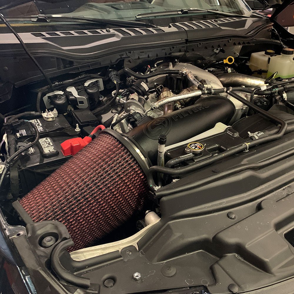 S&B - Open Air Intake Cotton Cleanable Filter For 2020 - 21 Ford F250 / F350 V8 - 6.7L Powerstroke S&B - Demon Performance