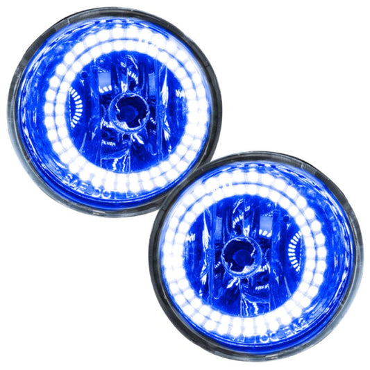ORACLE Lighting - Oracle Lighting 04 - 15 Nissan Titan Pre - Assembled LED Halo Fog Lights - Blue - Demon Performance
