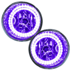 ORACLE Lighting - Oracle Lighting 04 - 15 Nissan Titan Pre - Assembled LED Halo Fog Lights - UV/Purple - Demon Performance