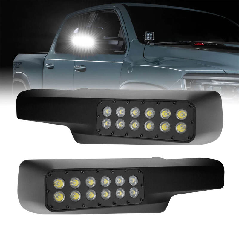 ORACLE Lighting - Oracle Lighting 10 - 22 RAM TOW 1500/2500/3500 LED Off - Road Side Mirror Ditch Lights - Demon Performance
