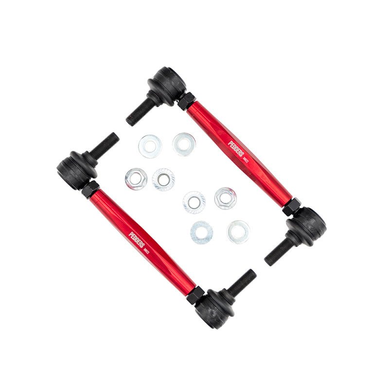 Pedders - Pedders 15 - 22 S550 Mustang Adjustable Endlink Kit Front - Demon Performance