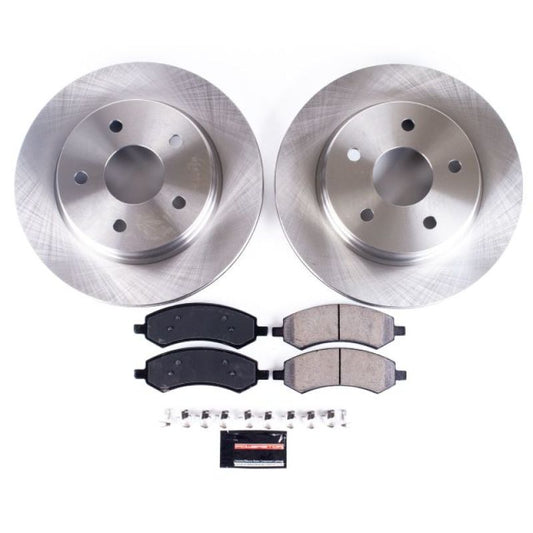 PowerStop - Power Stop 07 - 09 Chrysler Aspen Front Autospecialty Brake Kit - Demon Performance