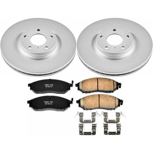 PowerStop - Power Stop 08-12 Infiniti EX35 Front Z17 Evolution Geomet Coated Brake Kit - Demon Performance