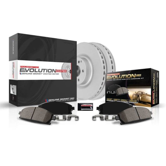 PowerStop - Power Stop 08-12 Infiniti EX35 Front Z17 Evolution Geomet Coated Brake Kit - Demon Performance