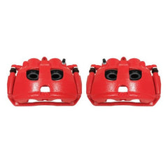 PowerStop - Power Stop 09 - 10 Dodge Ram 2500 Rear Red Calipers w/Brackets - Pair - Demon Performance