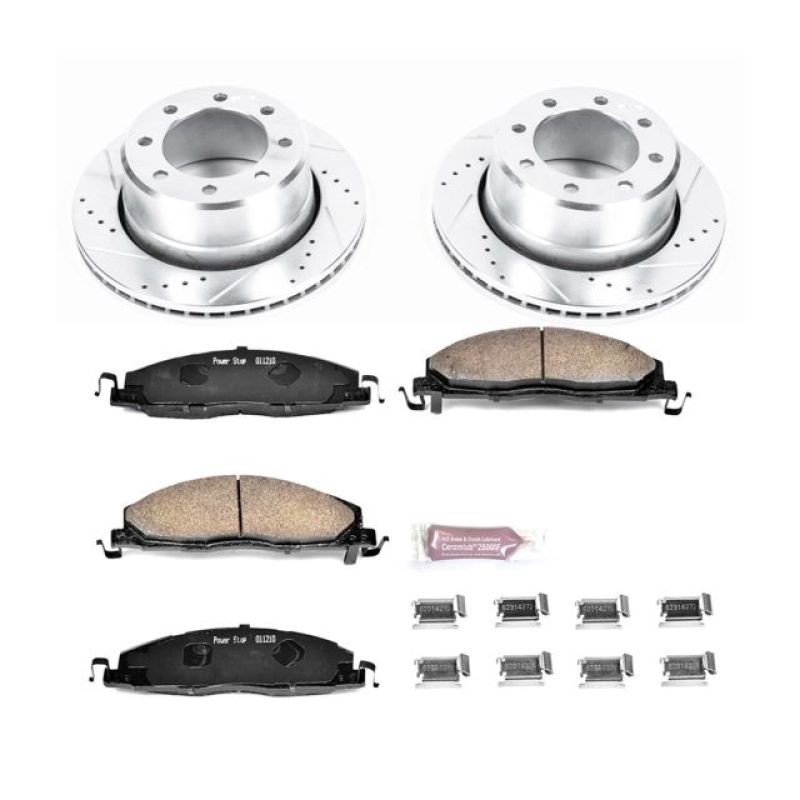 PowerStop - Power Stop 11 - 12 Ram 3500 Rear Z23 Evolution Brake Kit - Demon Performance