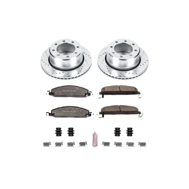PowerStop - Power Stop 11 - 12 Ram 3500 Rear Z36 Truck & Tow Brake Kit - Demon Performance
