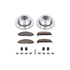 PowerStop - Power Stop 11 - 12 Ram 3500 Rear Z36 Truck & Tow Brake Kit - Demon Performance