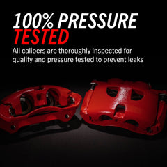 PowerStop - Power Stop 11-17 Dodge Durango Rear Red Calipers w/Brackets - Pair - Demon Performance