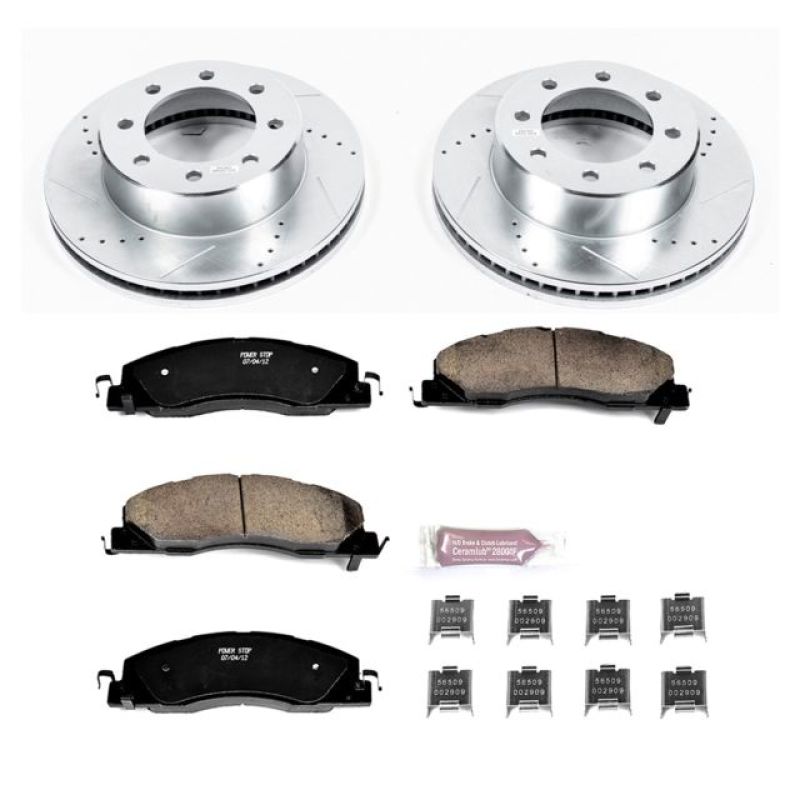 PowerStop - Power Stop 11 - 18 Ram 3500 Front Z23 Evolution Brake Kit - Demon Performance