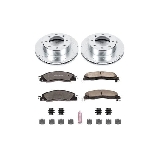 PowerStop - Power Stop 11 - 18 Ram 3500 Front Z36 Truck & Tow Brake Kit - Demon Performance
