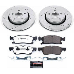 PowerStop - Power Stop 11-19 Dodge Durango Front Z36 Truck & Tow Brake Kit - Demon Performance