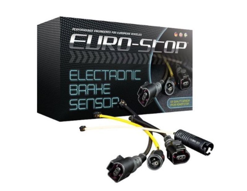 PowerStop - Power Stop 12-18 Audi A6 Rear Euro-Stop Electronic Brake Pad Wear Sensor - Demon Performance