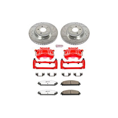 PowerStop - Power Stop 12 - 20 Dodge Charger Front Z26 Street Kit w/Cals - Demon Performance