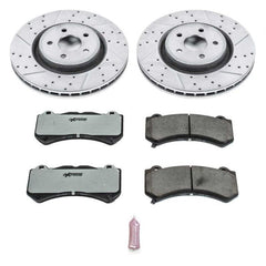 PowerStop - Power Stop 12 - 20 Jeep Grand Cherokee Front Z26 Street Brake Kit - Demon Performance