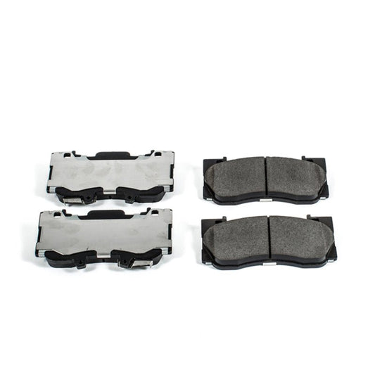 PowerStop - Power Stop 15 - 19 Ford Mustang Front Z26 Extreme Street Brake Pads w/Hardware - Demon Performance