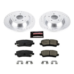 PowerStop - Power Stop 15-19 Ford Mustang Rear Z23 Evolution Sport Brake Kit - Demon Performance