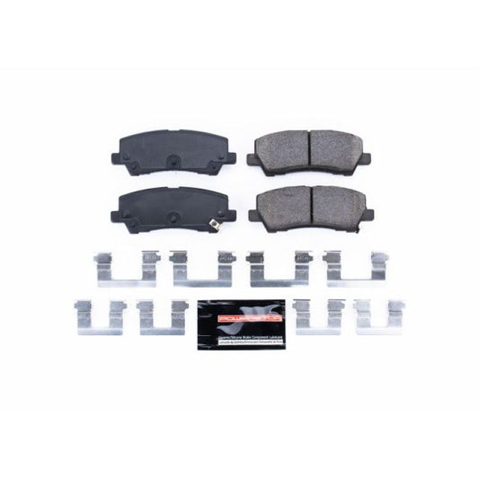 PowerStop - Power Stop 15-19 Ford Mustang Rear Z23 Evolution Sport Brake Pads w/Hardware - Demon Performance