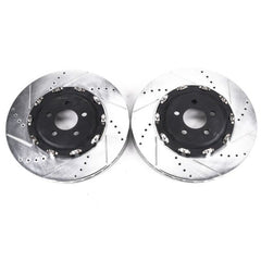 PowerStop - Power Stop 15 - 20 Dodge Charger Front Drilled & Slotted Rotor - Pair - Demon Performance