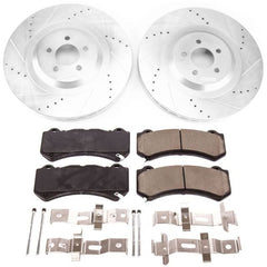 PowerStop - Power Stop 15 - 20 Dodge Charger Front Z23 Evolution Brake Kit - Demon Performance