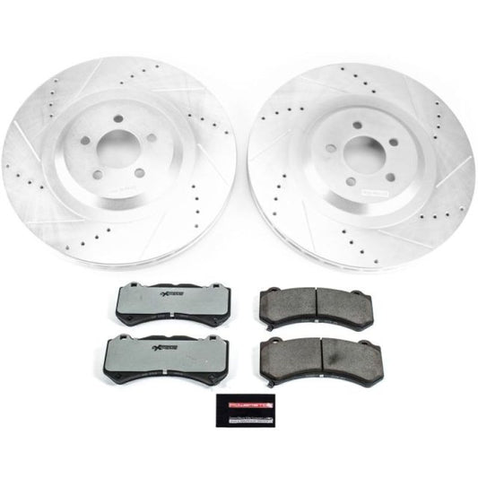 PowerStop - Power Stop 15 - 20 Dodge Charger Front Z26 Street Brake Kit - Demon Performance