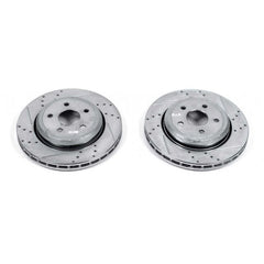 PowerStop - Power Stop 18 - 19 Dodge Durango Rear Evolution Drilled & Slotted Rotors - Pair - Demon Performance