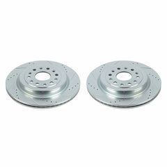 PowerStop - Power Stop 19 - 20 Ram 1500 Rear Evolution Drilled & Slotted Rotors - Pair - Demon Performance