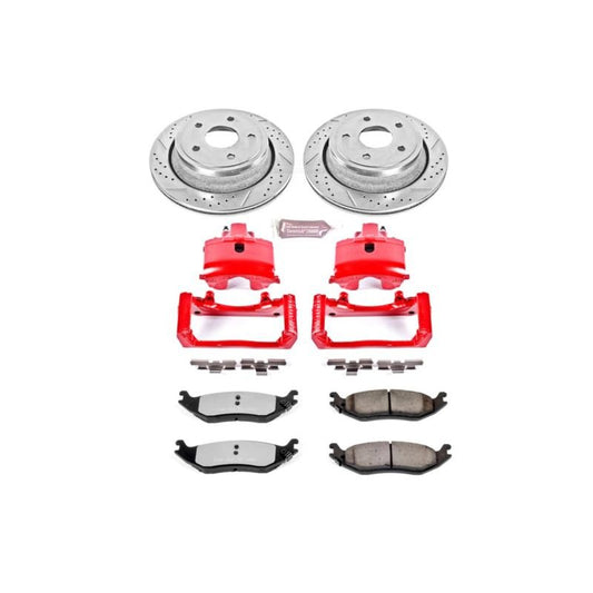 PowerStop - Power Stop 19 - 21 Ram 1500 Classic Rear Z36 Truck&Tow Kit w/Cals - Demon Performance