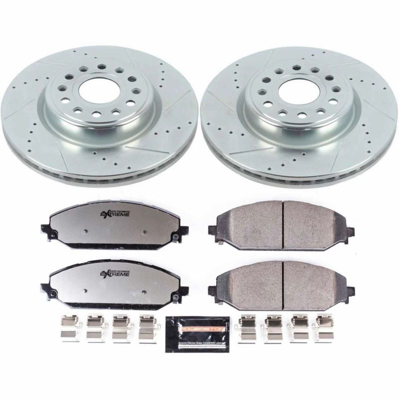 PowerStop - Power Stop 2019 Ram 1500 Front Z36 Truck & Tow Brake Kit - Demon Performance