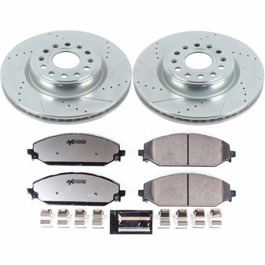 PowerStop - Power Stop 2019 Ram 1500 Front Z36 Truck & Tow Brake Kit - Demon Performance