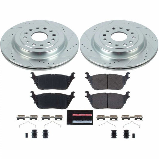 PowerStop - Power Stop 2019 Ram 1500 Rear Z23 Evolution Sport Brake Kit - Demon Performance