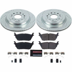 PowerStop - Power Stop 2019 Ram 1500 Rear Z23 Evolution Sport Brake Kit - Demon Performance