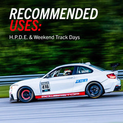 PowerStop - Power Stop 86 - 88 Nissan 200SX Rear Track Day SPEC Brake Pads - Demon Performance