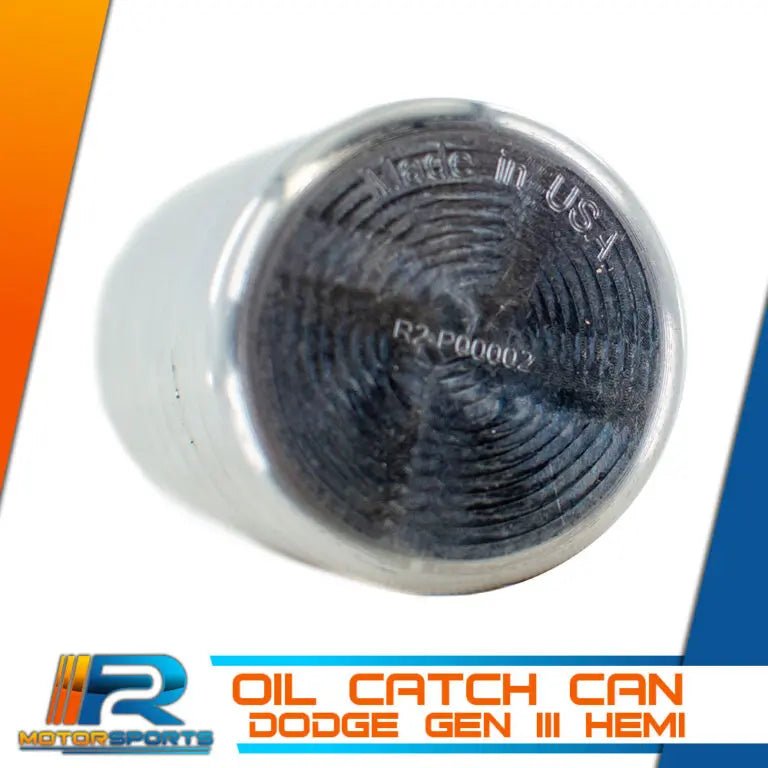 R2 Motorsports - R2 Motorsports Dodge Oil Catch Can - Demon Performance